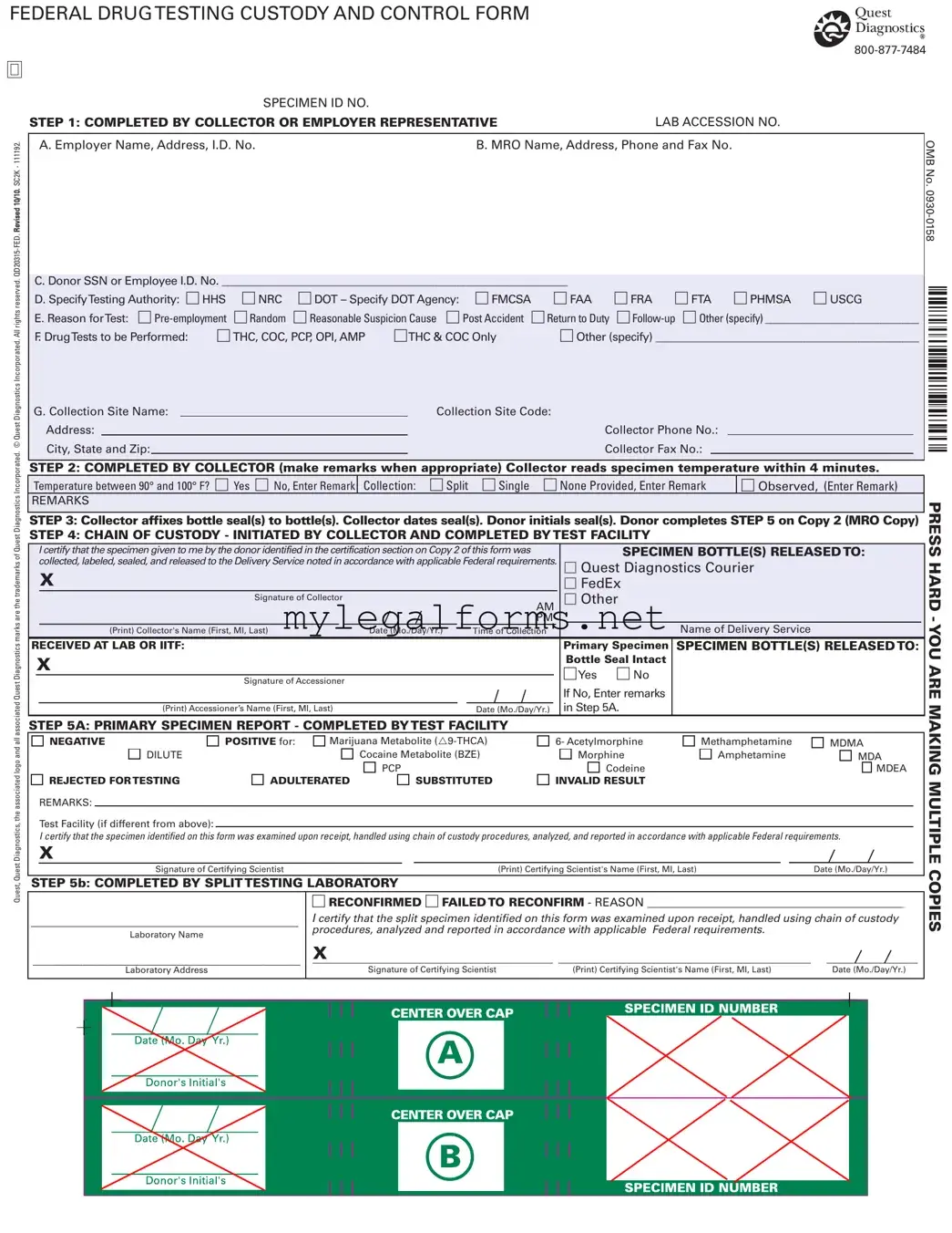 Drug Screen Template