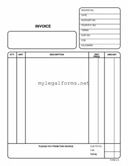 Free And Invoice Pdf Template