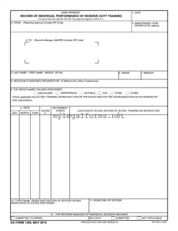 Da 1380 Template