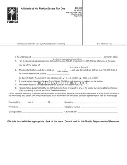 Fl Dr 312 Template