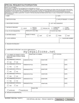 Navpers 1336 3 Template