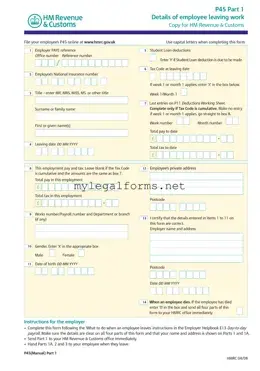 P 45 It Template