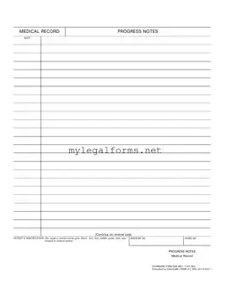 Progress Notes Template