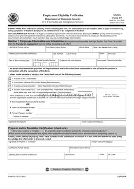USCIS I-9 Template